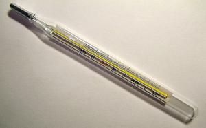 Clinical thermometer 38.7
