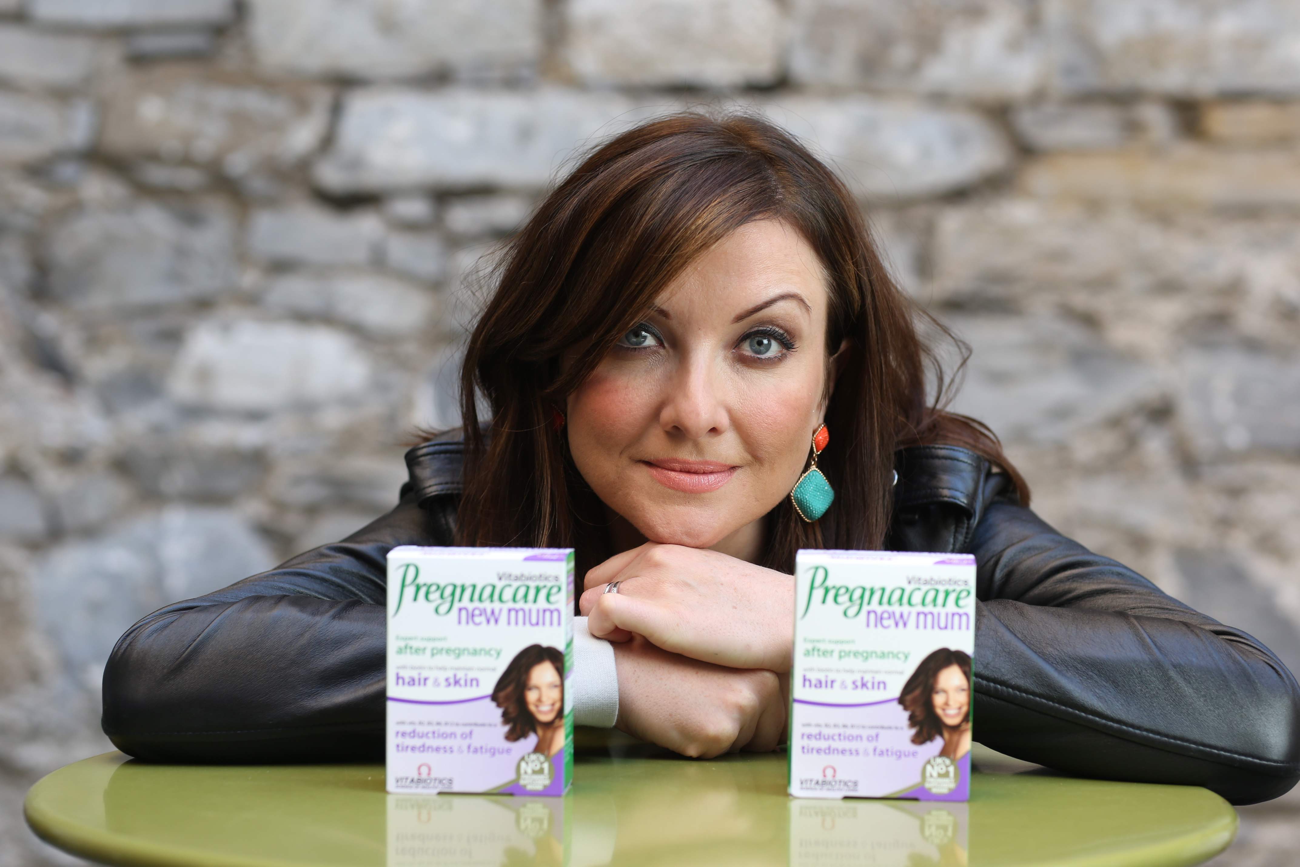 Repro Free Tuesday 15th September 2015: Only 25% of new mums have reported looking after their own health and wellbeing in the period of time post-pregnancy. This is according to new research commissioned by Pregnacare® New Mum, Ireland?s number one pregnancy supplement brand. The research has been conducted in an effort to remind new mums of the importance of managing their own health and wellbeing so that they can best care and nurture their baby. The research was launched by Jennifer Maguire, TV personality, RTE 2fm host and Pregnacare® New Mum ambassador, who gave birth to Florence Zamparelli Dublin in March 2015. For more information visit: www.pregnacare.ie. Picture Jason Clarke.
