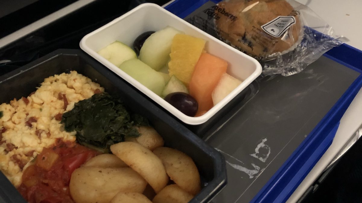 United Airlines Breakfas
